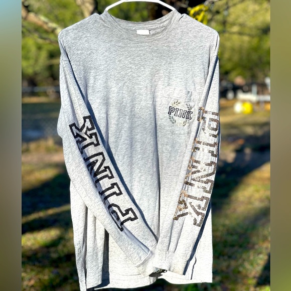 Victoria Secret PINK Long Sleeve Bling - Picture 6 of 14